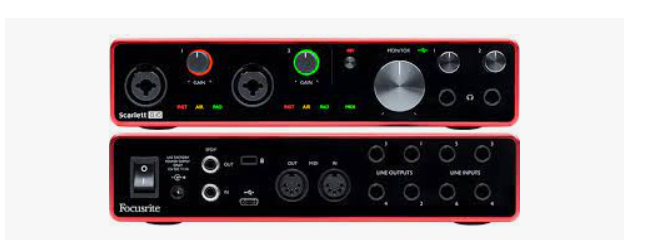 Putting Those Lovely Guitar Tunes Together With the Best 4-Channel Audio Interface.