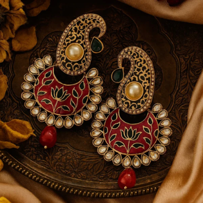 From Ethnic Elegance to Modern Glamour: The Rise of Indian-Inspired Earrings